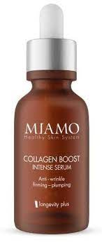 MIAMO SIERO COLLAGEN BOOST INTENSE SERUM LONGEVITY PLUS ALL SKIN TYPES 30ML TESTER - Profumo Web