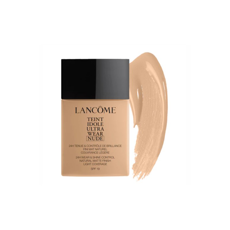 Lancôme Teint Idole Ultra Wear Nude Fondotinta Finish Mat Naturale Tenuta 24H SPF19 - Profumo Web