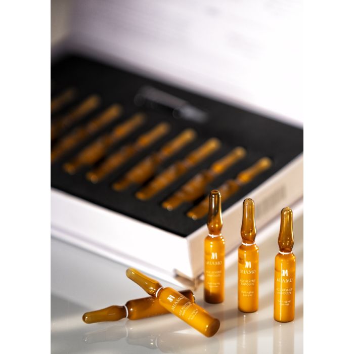 MIAMO AGE REVERSE AMPOULES EPIGENETIC FORMULA FIALE 10X2ML TESTER - Profumo Web